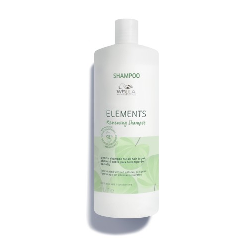 ELEMENTS Renewing Shampoo Švelnaus poveikio atkuriamasis šampūnas, 1000ml