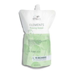 ELEMENTS Renewing Shampoo Refill Švelnaus poveikio atkuriamojo šampūno papildymas, 1000ml 