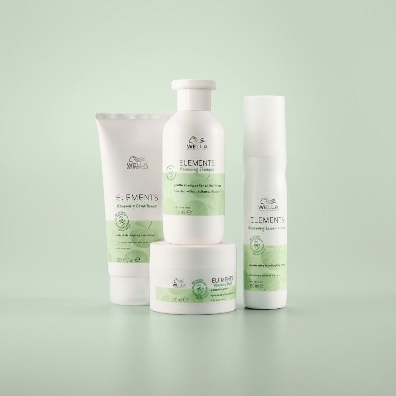 ELEMENTS Renewing Shampoo Švelnaus poveikio atkuriamasis šampūnas, 1000ml