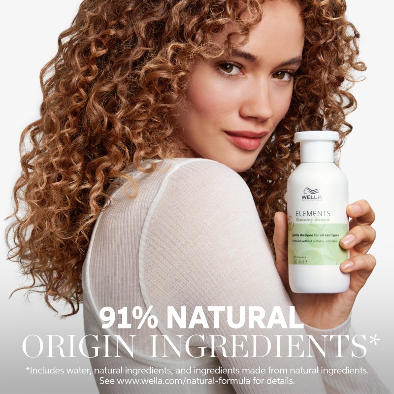 ELEMENTS Renewing Shampoo Švelnaus poveikio atkuriamasis šampūnas, 1000ml