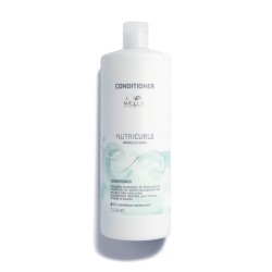 NUTRICURLS Waves & Curls Conditioner Maitinamasis kondicionierius garbanotiems ir banguotiems plaukams, 1000ml 