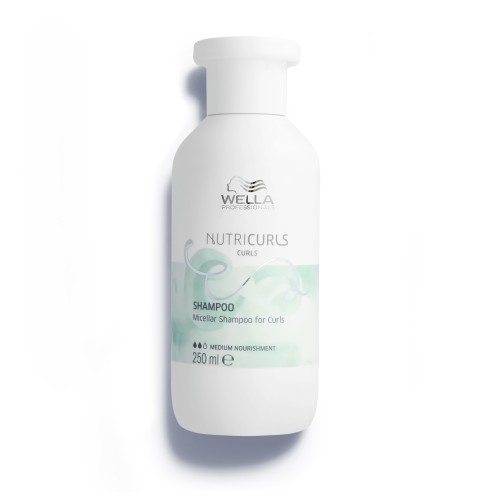 NUTRICURLS Curls Micellar Shampoo Micelinis šampūnas garbanotiems plaukams, 250ml
