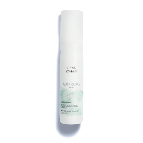 NUTRICURLS Waves Milky Waves Spray Maitinamasis purškiklis banguotiems plaukams, 150ml
