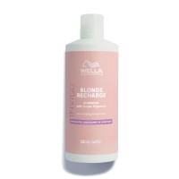 INVIGO Blonde Recharge Purple Shampoo Geltoną atspalvį neutralizuojantis šampūnas, 500ml 
