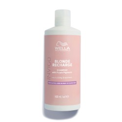 INVIGO Blonde Recharge Purple Shampoo Geltoną atspalvį neutralizuojantis šampūnas, 500ml 