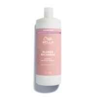 INVIGO Blonde Recharge Purple Shampoo Geltoną atspalvį neutralizuojantis šampūnas, 1000ml 
