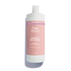 INVIGO Blonde Recharge Purple Shampoo Geltoną atspalvį neutralizuojantis šampūnas, 1000ml 