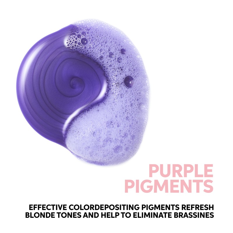INVIGO Blonde Recharge Purple Shampoo Geltoną atspalvį neutralizuojantis šampūnas, 500ml