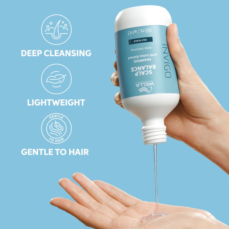 INVIGO Scalp Balance Deep Cleansing Shampoo Giliai valantis šampūnas, 300ml