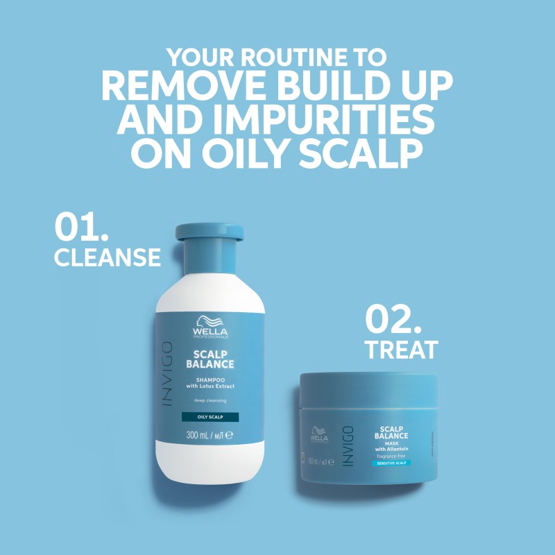 INVIGO Scalp Balance Deep Cleansing Shampoo Giliai valantis šampūnas, 300ml