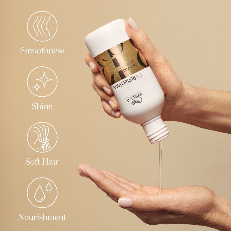 Oil Reflections Luminous Reveal Shampoo Švytėjimą išryškinantis plaukų šampūnas, 250 ml