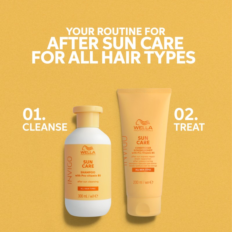 INVIGO Sun Care Shampoo Šampūnas po saulės su provitaminu B5, 300ml
