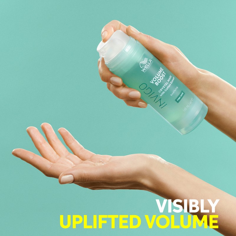 INVIGO Volume Boost Crystal Mask Apimties suteikianti krištolinė kaukė, 145ml
