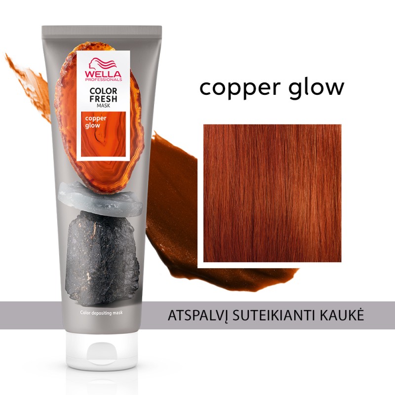 Color Fresh Mask Copper Glow Dažanti plaukų kaukė, 150ml