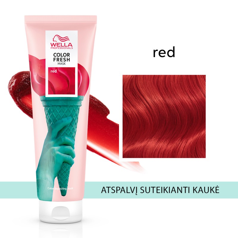 Color Fresh Mask Red Dažanti plaukų kaukė, 150ml