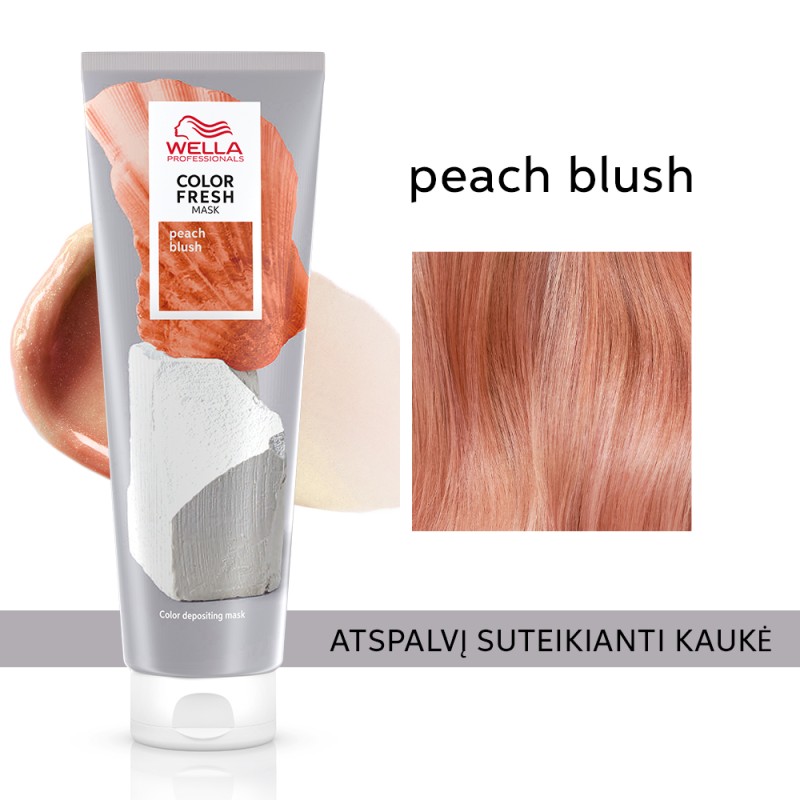 Color Fresh Mask Peach Blush Dažanti plaukų kaukė, 150ml