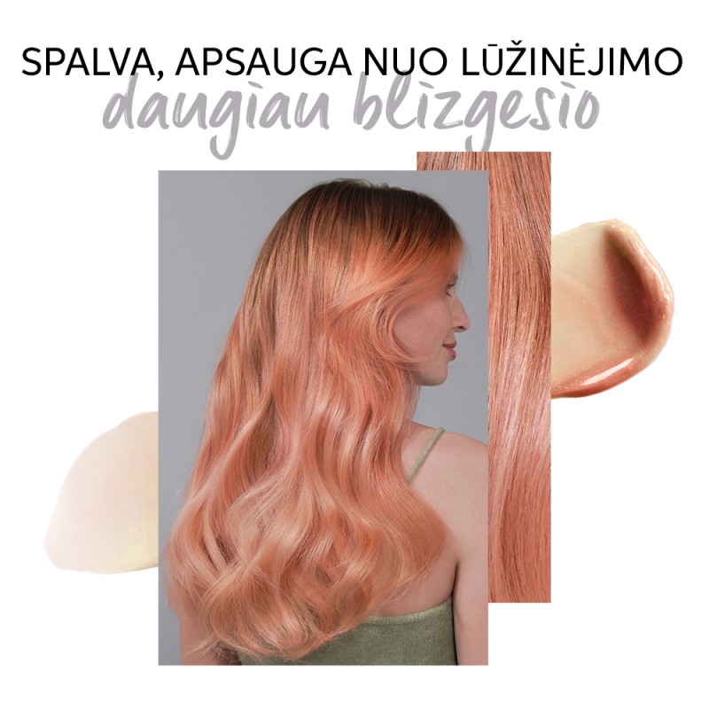 Color Fresh Mask Peach Blush Dažanti plaukų kaukė, 150ml