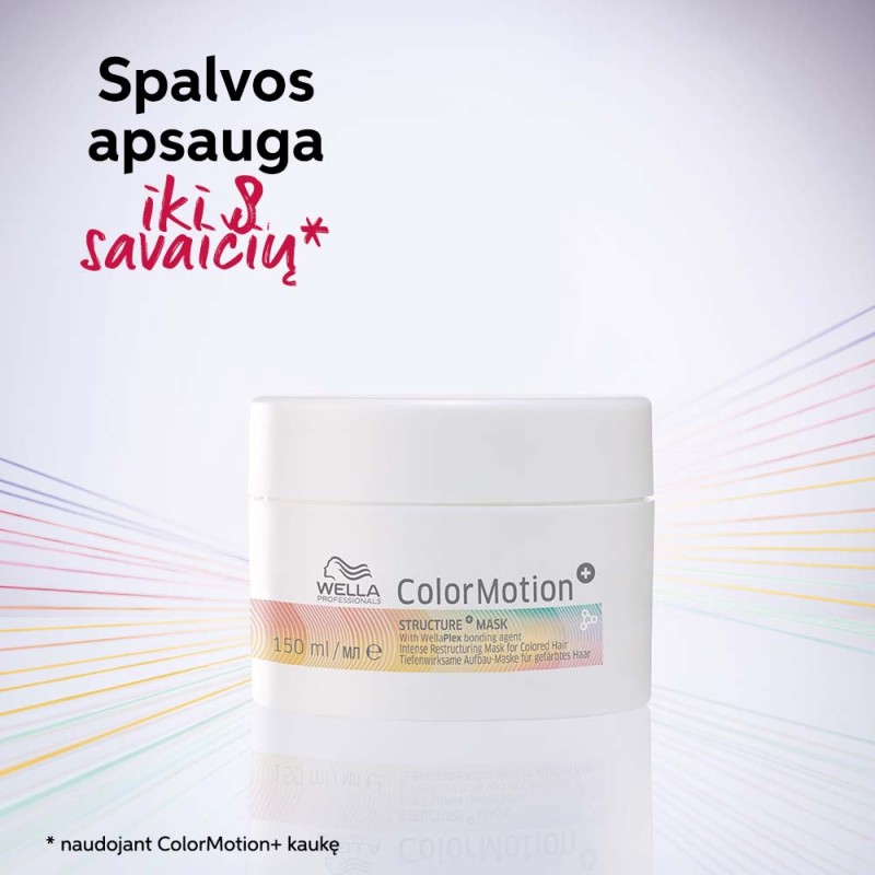 Color Motion+ Structure+ Mask Intensyvi atkuriamoji plaukų kaukė, 150ml