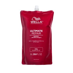 Ultimate Repair Shampoo Step 1 Refill Intensyvaus poveikio atkuriamojo šampūno papildymas, 1000ml 