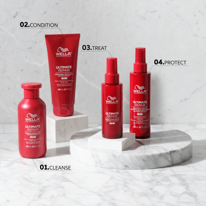 Ultimate Repair Shampoo Step 1 Intensyvaus poveikio atkuriamasis šampūnas, 250ml