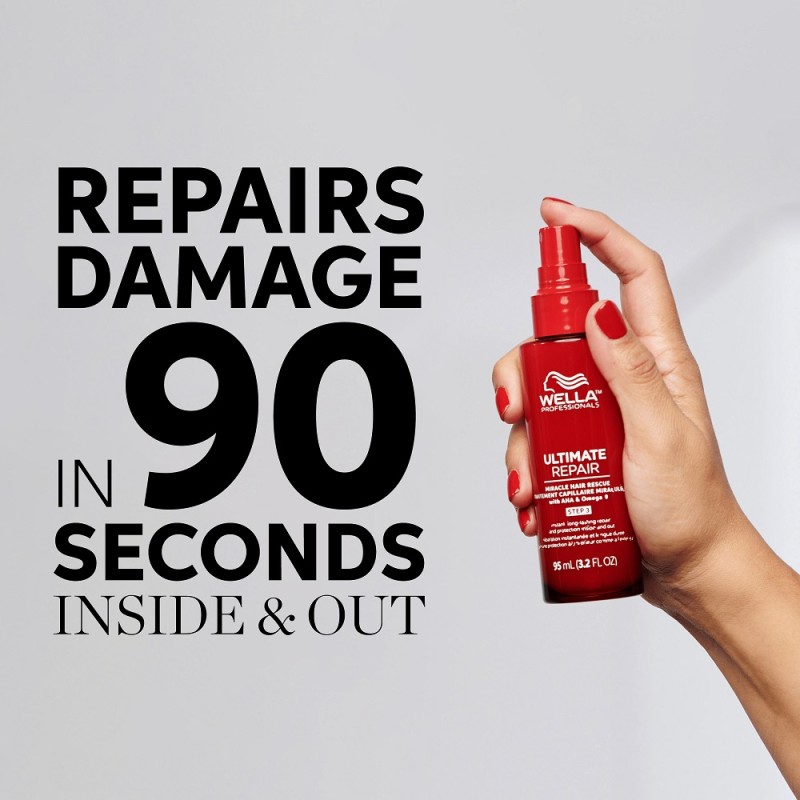 Ultimate Repair Miracle Hair Rescue Step 3 Per 90s pažeistus plaukus atkuriantis nenuplaunamas purškiklis, 5ml