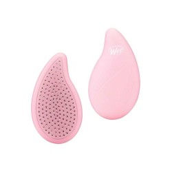 Go Green Palm Detangler Pink Kišeninis plaukų šepetyssu kokosų aliejumi, 1vnt 