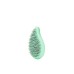 Go Green Palm Detangler Green Kišeninis plaukų šepetys su arbatmedžio aliejumi, 1vnt