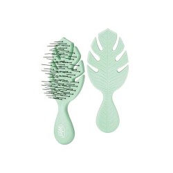 Go Green Mini Detangler Green Plaukų šepetys, 1vnt 