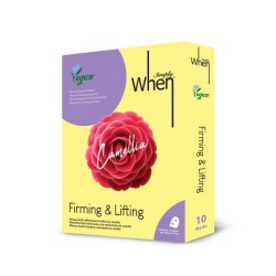 Simply Camellia Firming & Lifting Veganiška stangrinanti veido kaukė, 10vnt 