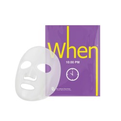 10:00PM Bio-Cellulose Sheet Mask Priešraukšlinė bioceliuliozinė lakštinė kaukė, 1vnt 