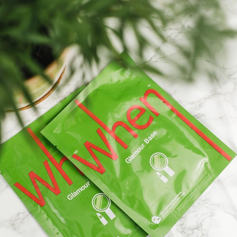 Glamour Base Bio-Cellulose Sheet Mask Stangrinanti bioceliuliozinė lakštinė kaukė, 4vnt