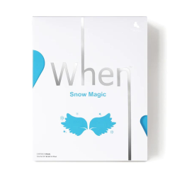 Snow Magic Bio-Cellulose Sheet Mask Švytėjimo suteikianti bioceliuliozinė lakštinė kaukė, 4vnt 