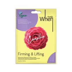 Simply Camellia Firming & Lifting Veganiška stangrinanti veido kaukė, 1vnt 