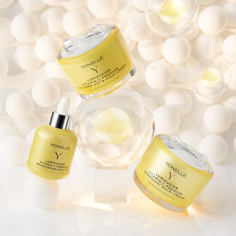 Lumifusion Vitamin C Overnight Nutri Cream Maitinamasis naktinis veido kremas, 55ml