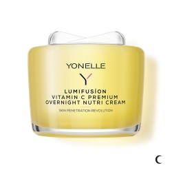 Lumifusion Vitamin C Overnight Nutri Cream Maitinamasis naktinis veido kremas, 55ml 