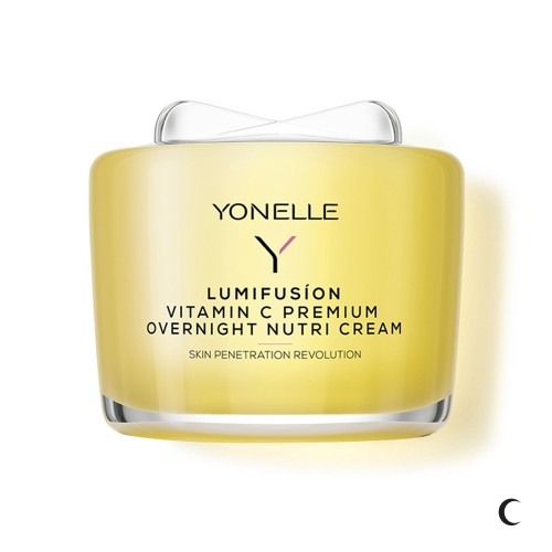 Lumifusion Vitamin C Overnight Nutri Cream Maitinamasis naktinis veido kremas, 55ml