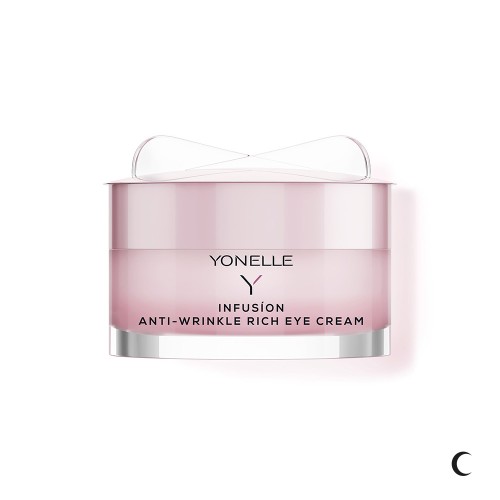 Infusion Anti-Wrinkle Rich Eye Cream Maitinamasis paakių kremas nuo raukšlių, 15ml