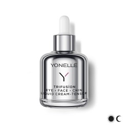 Trifusion Eye Face Chin Liquid Cream-Tensor Stangrinamasis paakių, veido ir smakro kremas, 50ml 