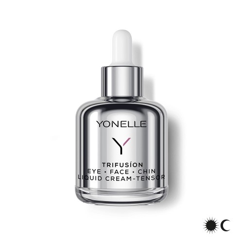 Trifusion Eye Face Chin Liquid Cream-Tensor Stangrinamasis paakių, veido ir smakro kremas, 50ml