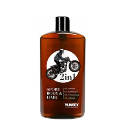 2in1 Sport Body & Hair Plaukų ir kūno prausiklis vyrams, 380ml 