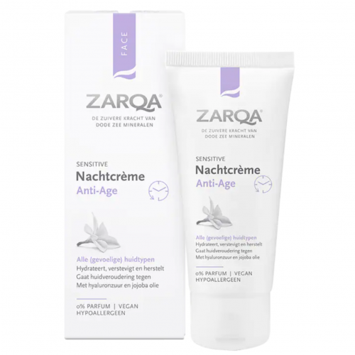 Sensitive Anti-Age Night Cream Jauninantis naktinis veido kremas, 50ml