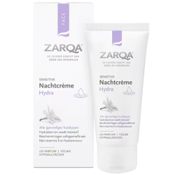 Sensitive Hydrating Night Cream Drėkinamasis naktinis veido kremas, 50ml 