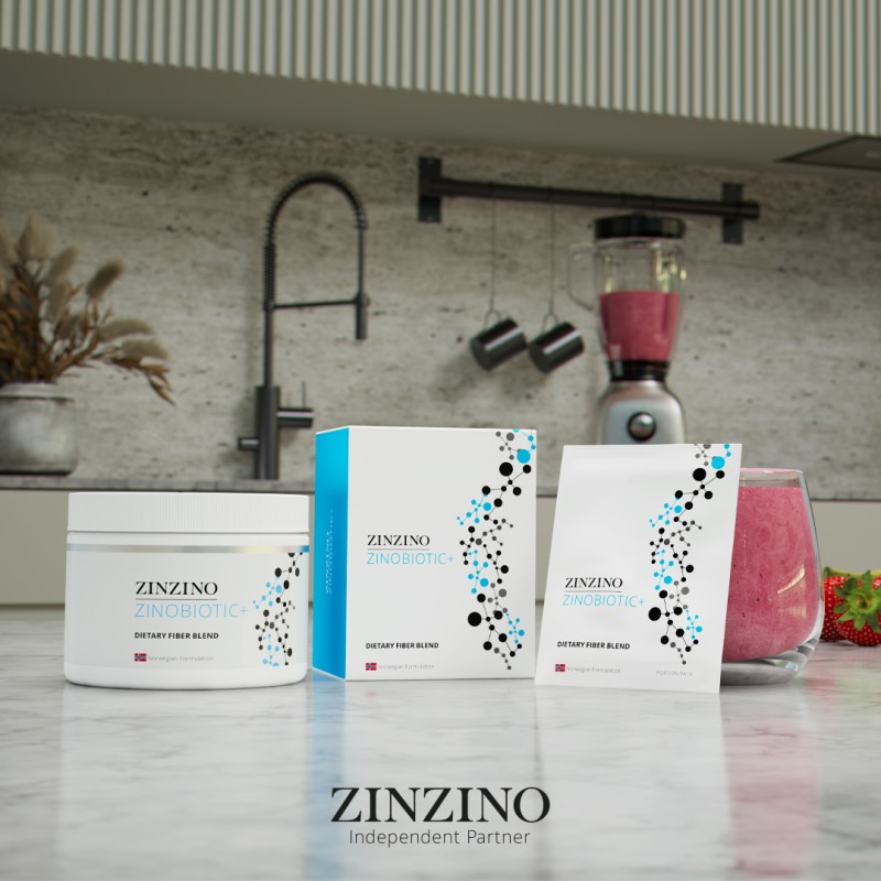 Zinobiotic+ Maistinių skaidulų mišinys, 180g